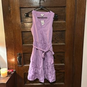 Jcrew Factory Lilac wrap dress